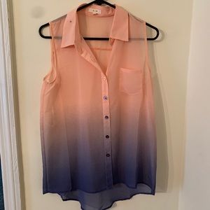 Ombree tunic tank